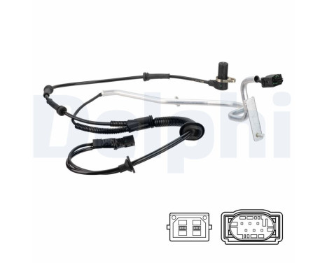 Capteur, vitesse de roue SS20824 Delphi