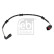 Avertissement de contact, usure des garnitures/plaquettes de frein 1008944 FEBI