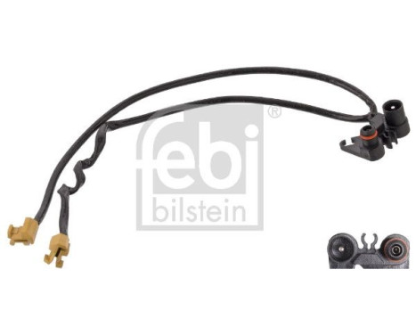 Avertissement de contact, usure des garnitures/plaquettes de frein 106200 FEBI