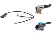 Avertissement de contact, usure des garnitures/plaquettes de frein 39472 ABS
