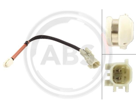 Avertissement de contact, usure des garnitures/plaquettes de frein 39478 ABS