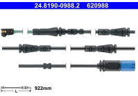 Contact d'avertissement, usure des garnitures/plaquettes de frein 24.8190-0988.2 ATE