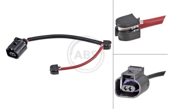 Contact d'avertissement, usure des garnitures/plaquettes de frein 39405 ABS