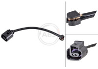 Contact d'avertissement, usure des garnitures/plaquettes de frein 39406 ABS