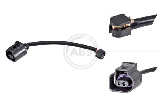 Contact d'avertissement, usure des garnitures/plaquettes de frein 39407 ABS