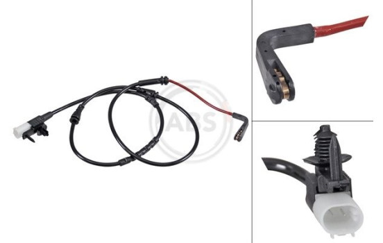 Contact d'avertissement, usure des garnitures/plaquettes de frein 39414 ABS