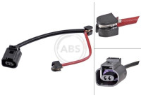 Contact d'avertissement, usure des garnitures/plaquettes de frein 39449 ABS