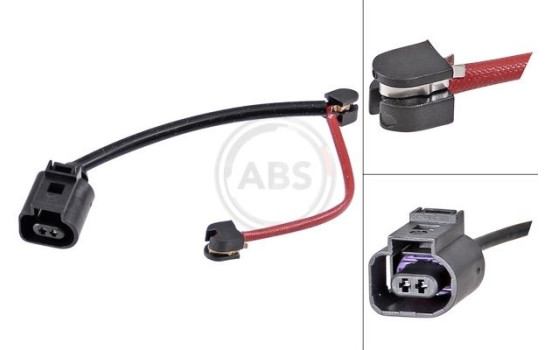 Contact d'avertissement, usure des garnitures/plaquettes de frein 39449 ABS