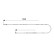 Contact d'avertissement, usure des garnitures/plaquettes de frein AP1038 Bosch