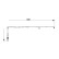 Contact d'avertissement, usure des garnitures/plaquettes de frein AP1046 Bosch