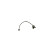 Contact d'avertissement, usure des garnitures/plaquettes de frein AP1113 Bosch
