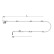 Contact d'avertissement, usure des garnitures/plaquettes de frein AP1148 Bosch