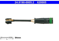 Contact d'avertissement, usure des plaquettes de frein 24.8190-0005.2 ATE