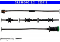Contact d'avertissement, usure des plaquettes de frein 24.8190-0018.2 ATE