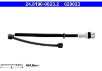 Contact d'avertissement, usure des plaquettes de frein 24.8190-0023.2 ATE