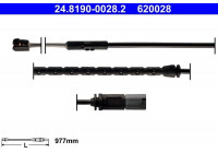 Contact d'avertissement, usure des plaquettes de frein 24.8190-0028.2 ATE