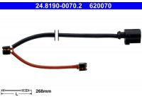 Contact d'avertissement, usure des plaquettes de frein 24.8190-0070.2 ATE