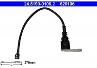 Contact d'avertissement, usure des plaquettes de frein 24.8190-0106.2 ATE