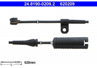 Contact d'avertissement, usure des plaquettes de frein 24.8190-0209.2 ATE