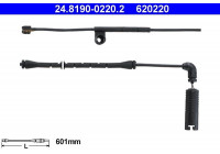 Contact d'avertissement, usure des plaquettes de frein 24.8190-0220.2 ATE