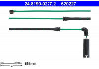 Contact d'avertissement, usure des plaquettes de frein 24.8190-0227.2 ATE