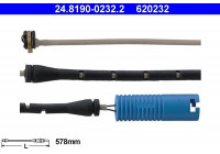 Contact d'avertissement, usure des plaquettes de frein 24.8190-0232.2 ATE