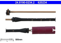 Contact d'avertissement, usure des plaquettes de frein 24.8190-0234.2 ATE