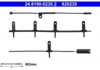 Contact d'avertissement, usure des plaquettes de frein 24.8190-0235.2 ATE