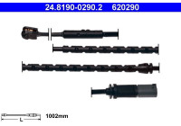 Contact d'avertissement, usure des plaquettes de frein 24.8190-0290.2 ATE