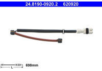 Contact d'avertissement, usure des plaquettes de frein 24.8190-0920.2 ATE