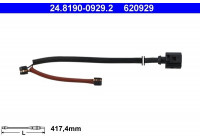 Contact d'avertissement, usure des plaquettes de frein 24.8190-0929.2 ATE