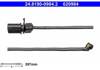 Contact d'avertissement, usure des plaquettes de frein 24.8190-0984.2 ATE