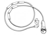 Contact d'avertissement, usure des plaquettes de frein 39524 ABS