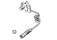 Contact d'avertissement, usure des plaquettes de frein 39580 ABS