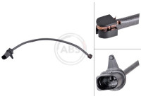 Contact d'avertissement, usure des plaquettes de frein 39966 ABS