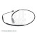 Contact d'avertissement, usure des plaquettes de frein ADB117209 Blue Print, Vignette 3