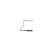 Contact d'avertissement, usure des plaquettes de frein AP1040 Bosch, Vignette 5