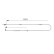 Contact d'avertissement, usure des plaquettes de frein AP1047 Bosch