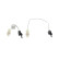Contact d'avertissement, usure des plaquettes de frein AP1106 Bosch