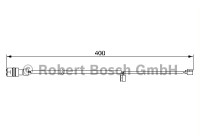 Contact d'avertissement, usure des plaquettes de frein AP237 Bosch