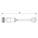 Contact d'avertissement, usure des plaquettes de frein AP310 Bosch, Vignette 2