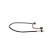 Contact d'avertissement, usure des plaquettes de frein AP334 Bosch, Vignette 4