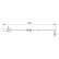 Contact d'avertissement, usure des plaquettes de frein AP544 Bosch