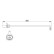 Contact d'avertissement, usure des plaquettes de frein AP605 Bosch