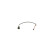 Contact d'avertissement, usure des plaquettes de frein AP616 Bosch, Vignette 2
