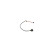 Contact d'avertissement, usure des plaquettes de frein AP616 Bosch, Vignette 5
