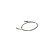Contact d'avertissement, usure des plaquettes de frein AP819 Bosch, Vignette 4