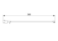 Contact d'avertissement, usure des plaquettes de frein AP866 Bosch