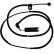 Contact d'avertissement, usure des plaquettes de frein GIC214 TRW, Vignette 2