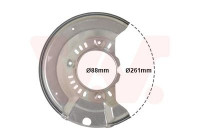 Déflecteur, disque de frein